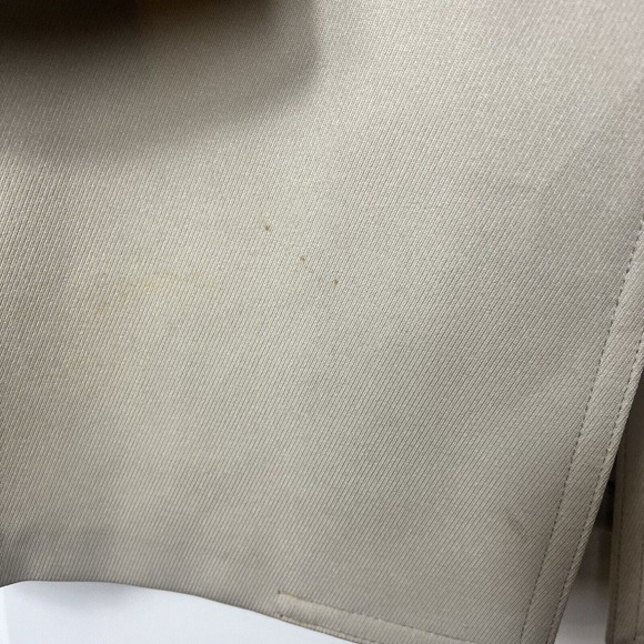 London Fog Vtg Coat Plush Faux Fur Lined Collar Tan Single Breast Men's 38 Reg - Picture 6 of 9